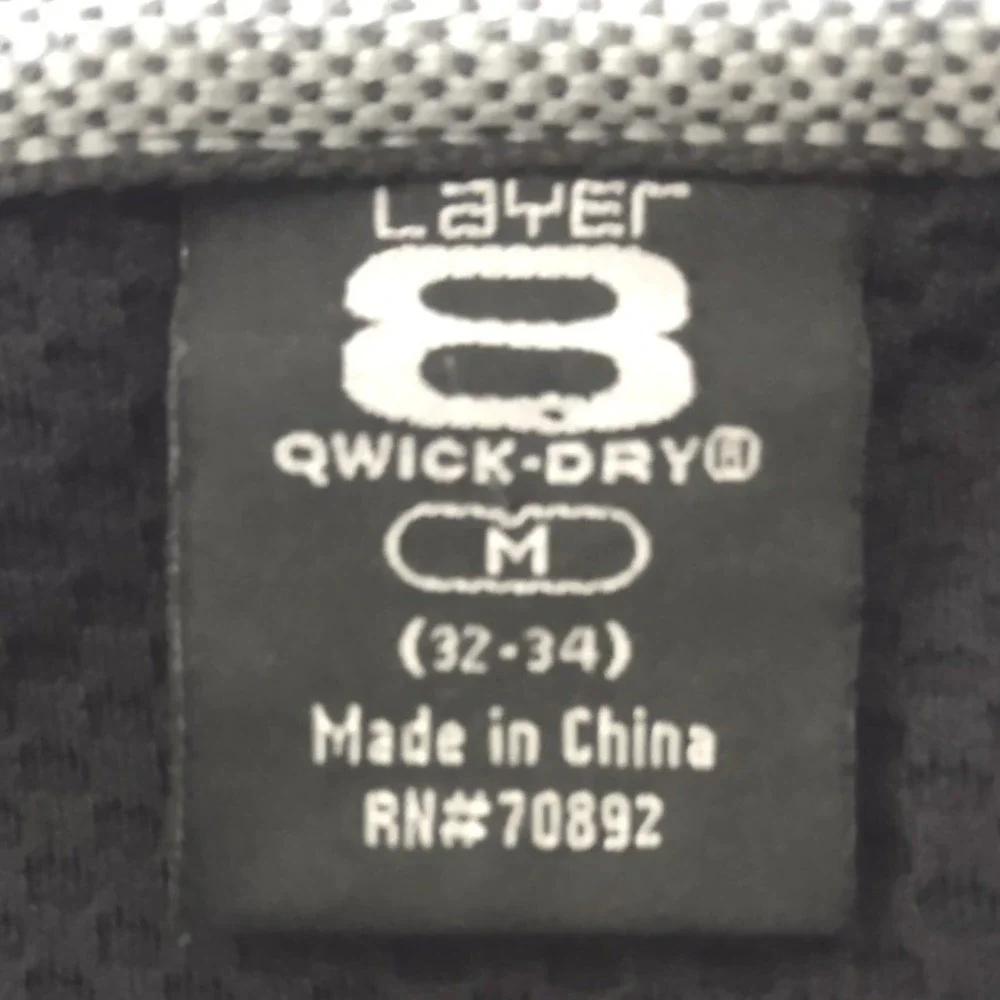 Layer 8 Jacket Medium Women M Athleisure Gorp Core Black Zip Up Qwick-Dry Sporty
